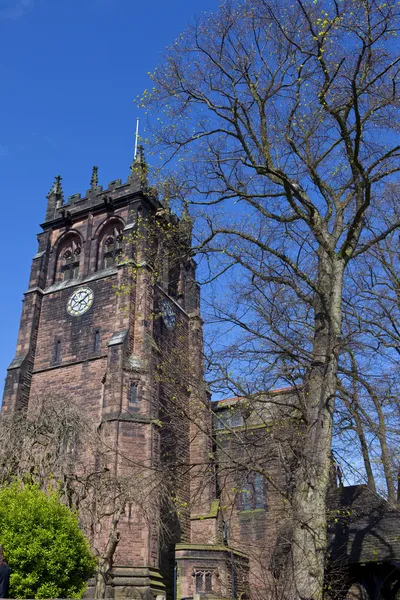 Церковь Святого Петра в Вултон, Ливерпуль — стоковое фото