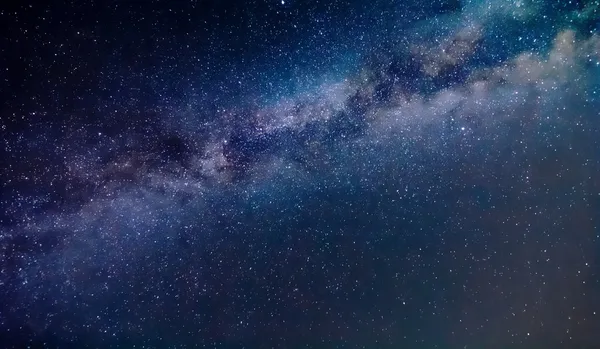 Ночной сцены Млечного пути фон — стоковое фото