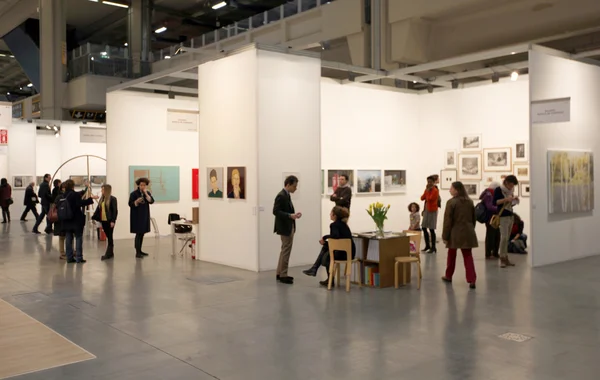Miart - международная выставка современного искусства, Милана — стоковое фото