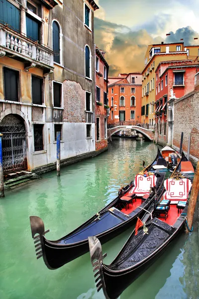 Красивый романтический Венецианский пейзаж — стоковое фото