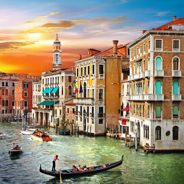 Венецианский закат — стоковое фото