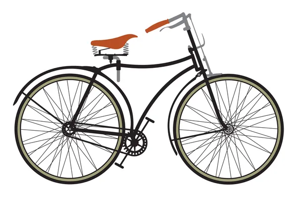 Ретро велосипед — стоковый вектор