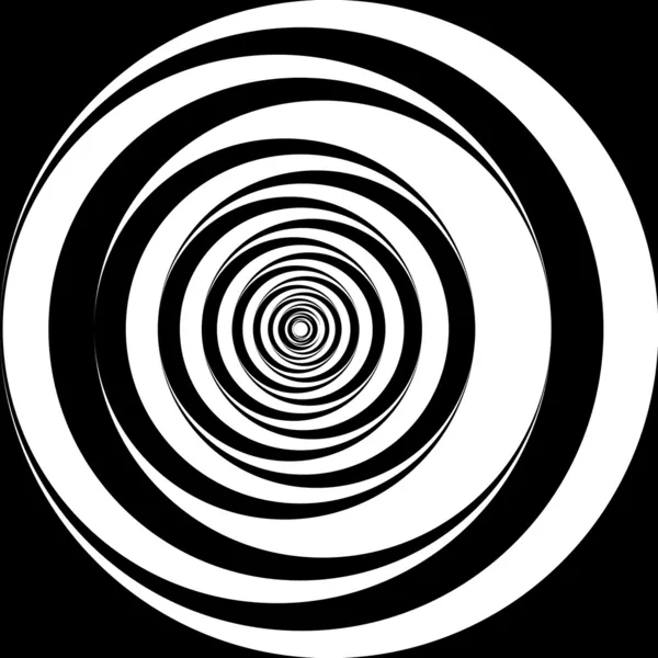 Черный и белый фон спираль — стоковое фото