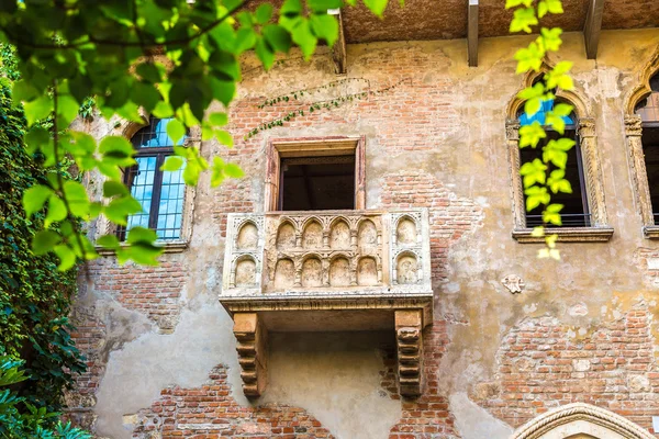 Балкон Ромео и Джульетты в Вероне — стоковое фото