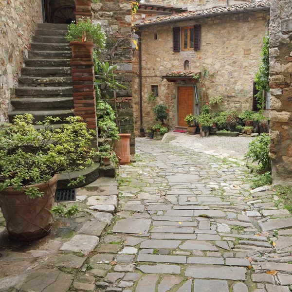 Красивые тосканском дом — стоковое фото
