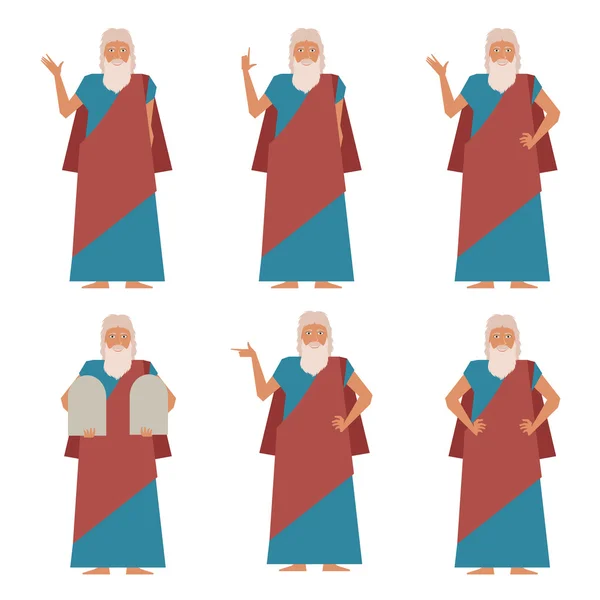 Набор Moses2 — стоковый вектор