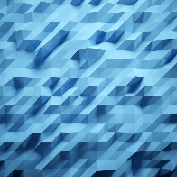 Высокодетализированные многоцветной многоугольника — стоковое фото