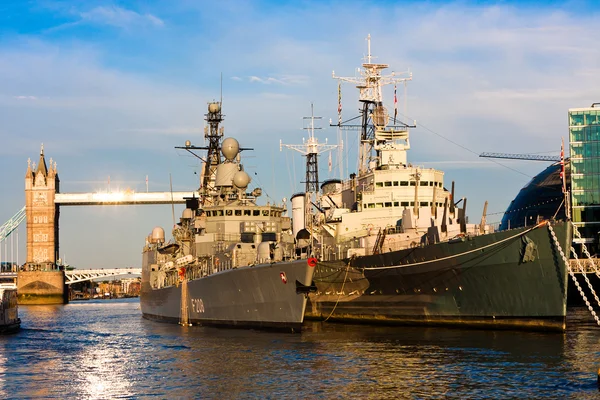 Военные корабли — стоковое фото