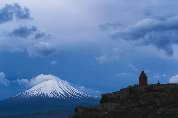 Гора Арарат на рассвете — стоковое фото