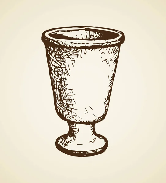 Древние Кубок. Векторный рисунок — стоковый вектор
