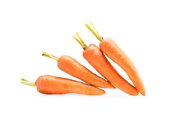 Куча свежих спелых морковь — стоковое фото