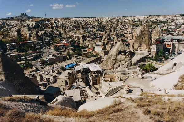 Аэрофотосъемка Города Каппадокии Турция — стоковое фото