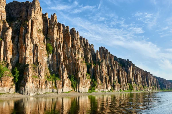 Ленские столбы, Национальный парк в Якутии — стоковое фото