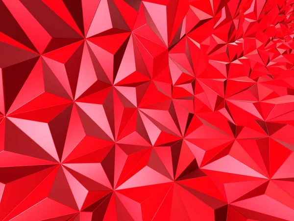 Красный абстрактный фон геометрических — стоковое фото