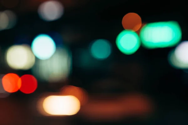 Close View Colorful Bokeh Lights Background — стоковое фото