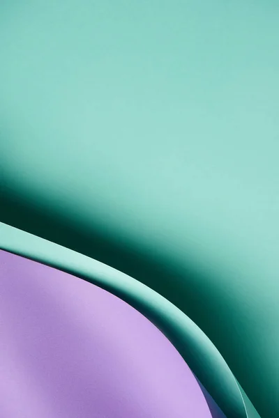 Close View Beautiful Turquoise Violet Paper Background — стоковое фото