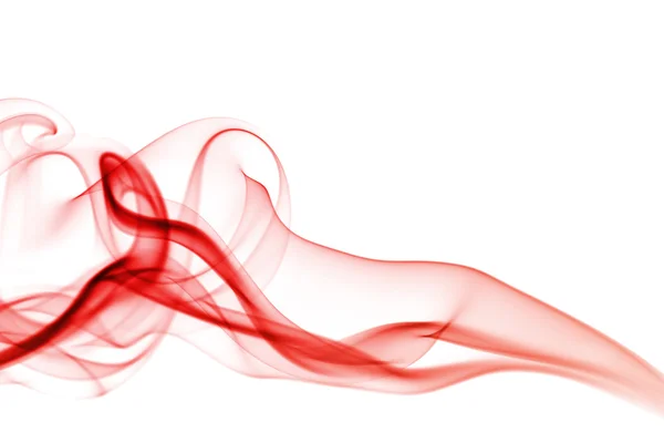 Абстрактный красный дым женщина — стоковое фото