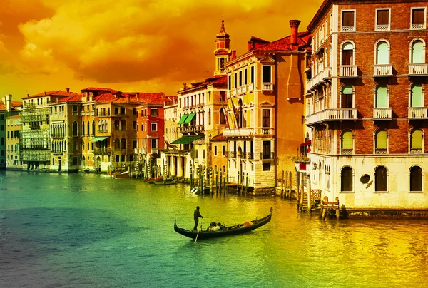 Восхитительная Венеция - Художественная фотография тонированное — стоковое фото