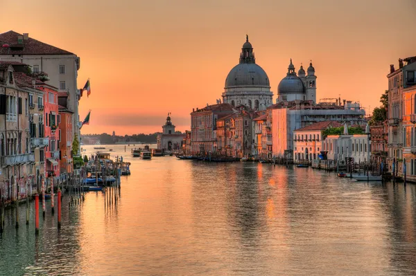 Канал, великий в Венеции — стоковое фото