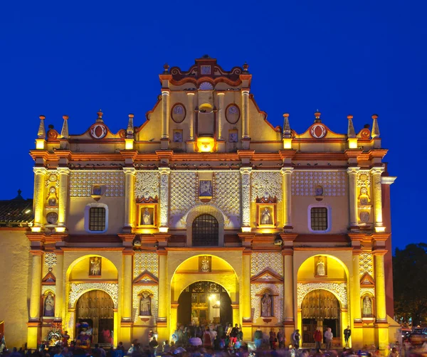 Кафедральный собор Сан-Кристобаль де Лас Касас — стоковое фото