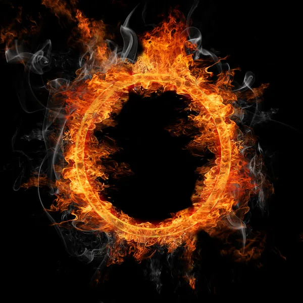 Кольцо огня — стоковое фото