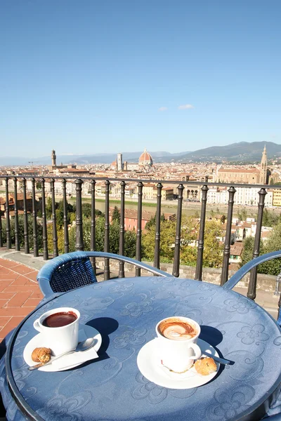 Кофе-брейк в Флоренции — стоковое фото