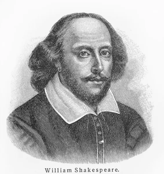 William Шекспир — стоковое фото