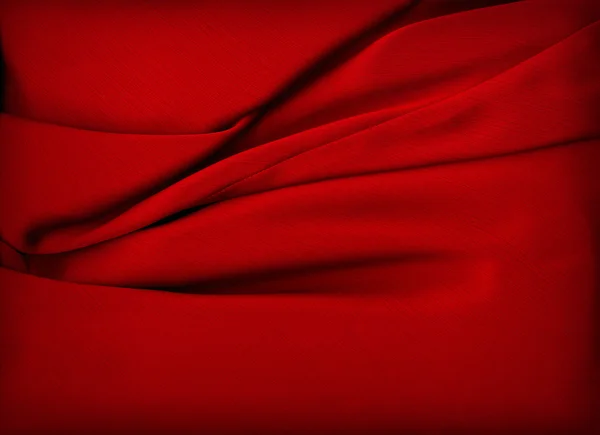 Гладкая Красная атласная — стоковое фото
