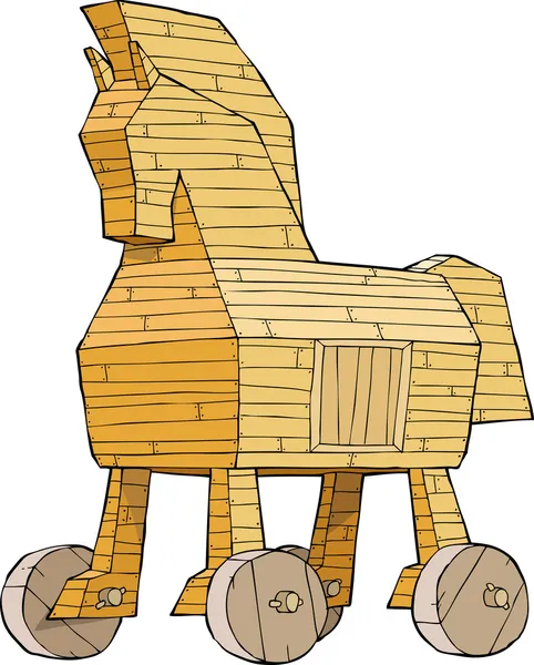 Троянский конь — стоковый вектор