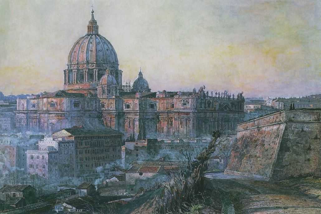 Собор Святого петра в Риме — Корин Павел Дмитриевич 