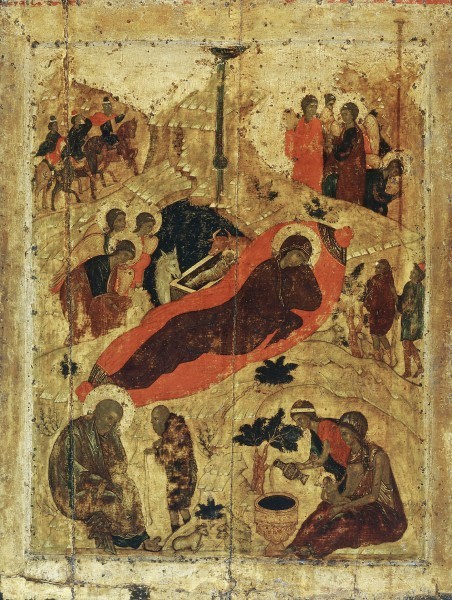 Икона из праздничного чина Благовещенского собора Московского Кремля. 1405 г.
