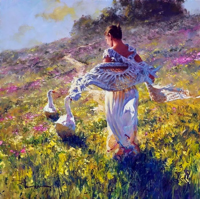 Художник-импрессионист. Robert Hagan