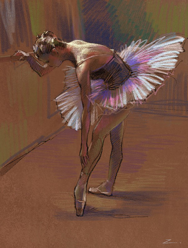 О балете, Балет в живописи