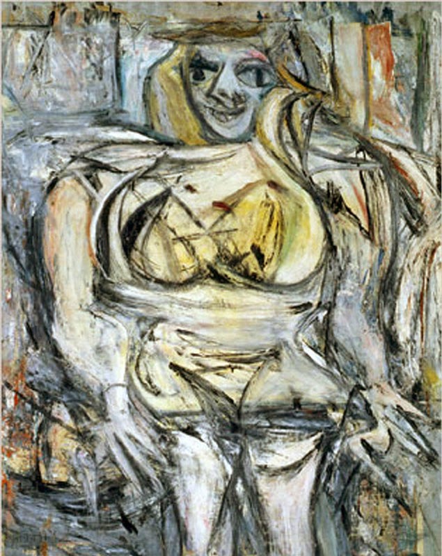 Виллем де Куннинг Женщина - III, 1953