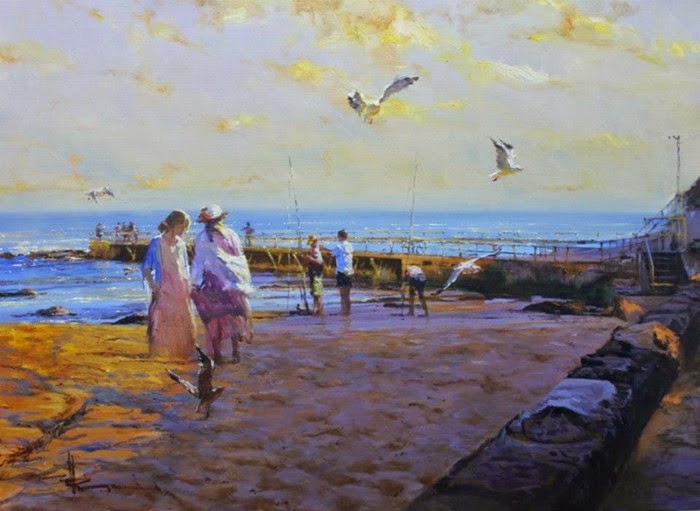 Художник-импрессионист. Robert Hagan