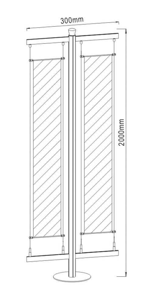 Free Standing Display FS-02