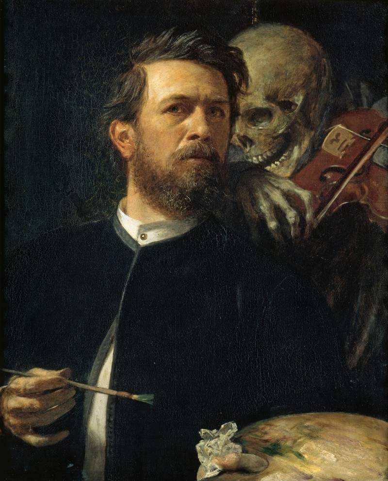 Self-Portrait with Death as a Fiddler 1872