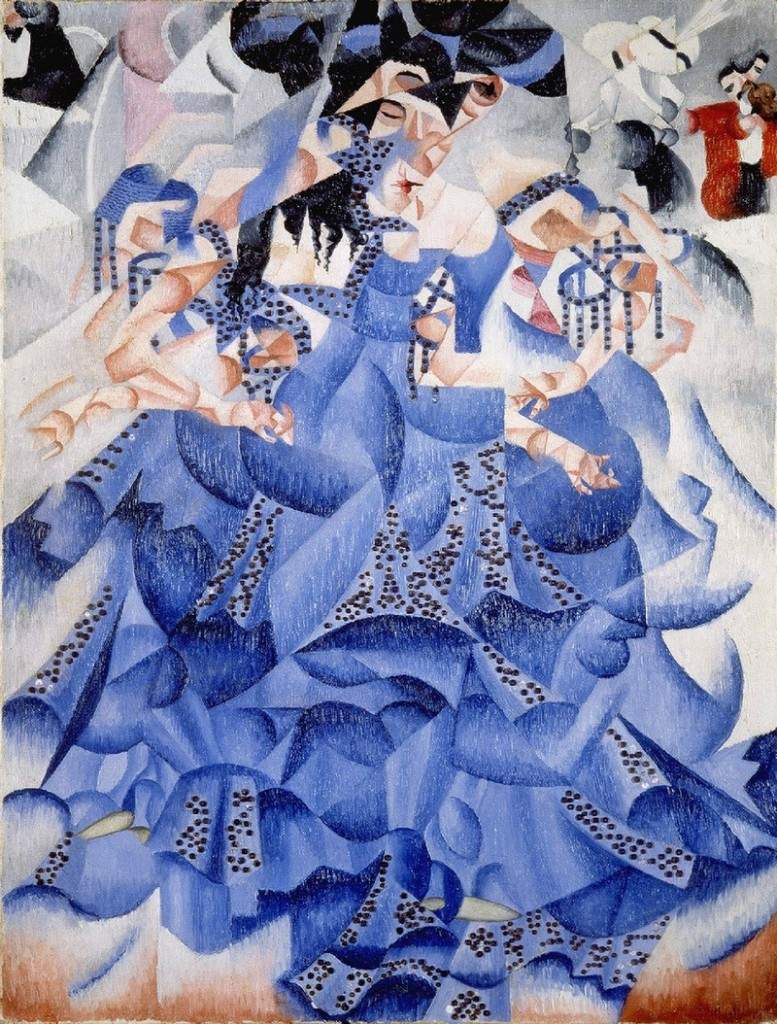 Ballerina in Blue 1912