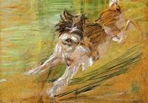 Jumping Dog Schlick 1908