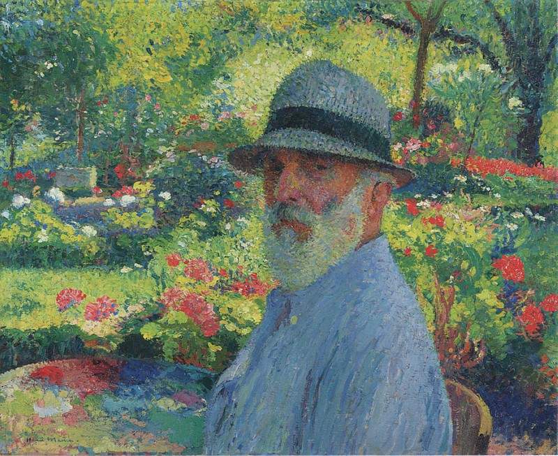 Self Portrait in the Garden