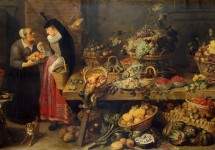A Fruit Stall 1618