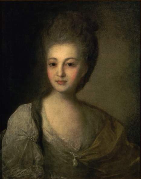 Портрет А.П. Струйской. 1772