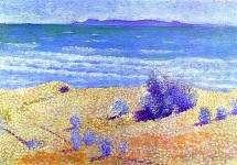 Beach on the Mediterranian 1891