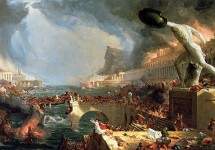 The Course of Empire: Destruction 1836