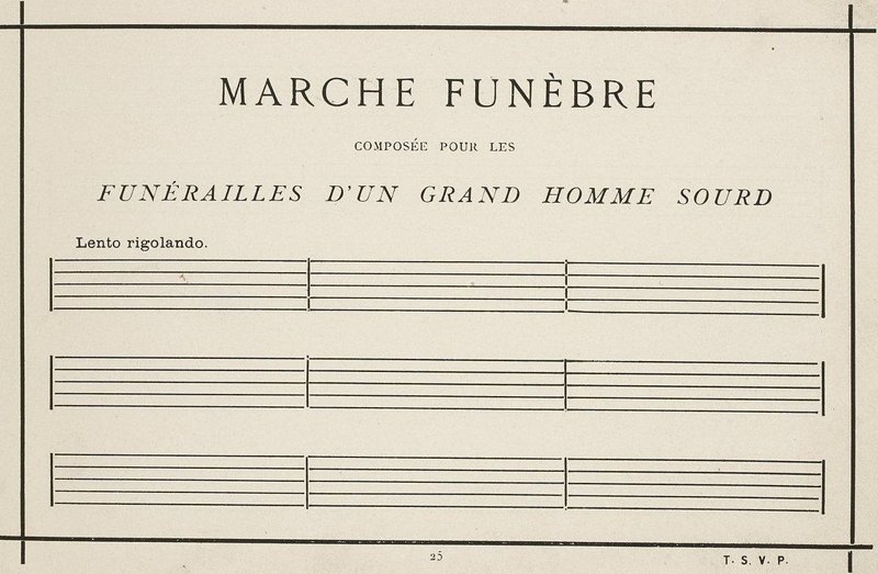в 1897 году он сочинил и «привёл в исполнение» музыкальный шедевр: Альфонс Алле, картины, художник