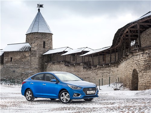 Предпросмотр hyundai solaris 2017 вид спереди