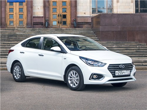 Предпросмотр hyundai solaris 2017 вид спереди