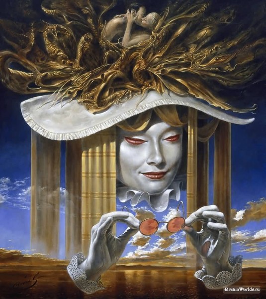 Фантастические картины Michael Cheval...