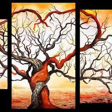 Схема вышивки «дерево счастья»