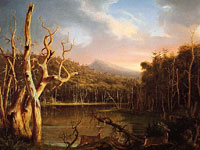 Величественные панорамные пейзажи и люди на картинах Томаса Коула